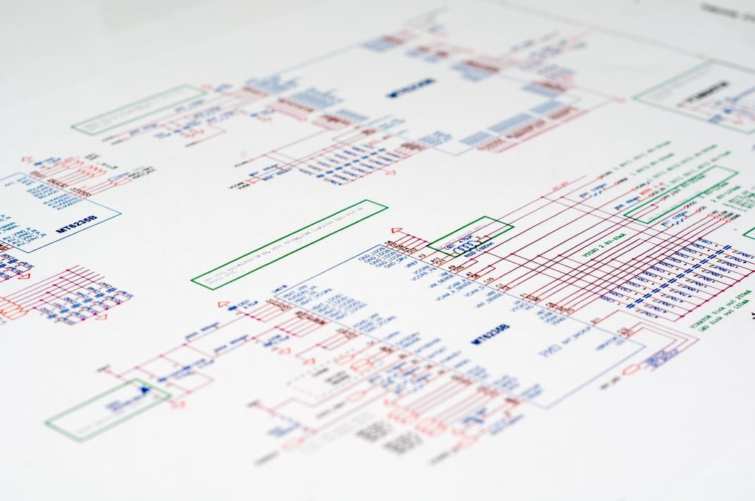 Technical Electric Drawing Technical Electric Schematic Layout Drawing