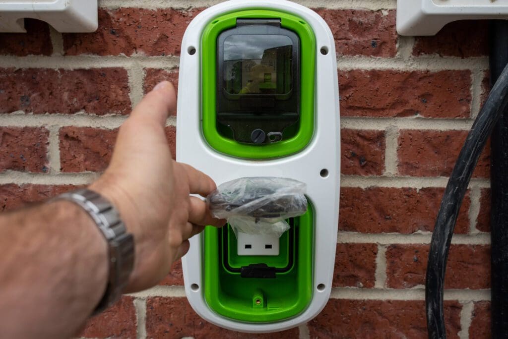 domestic ev charger installation